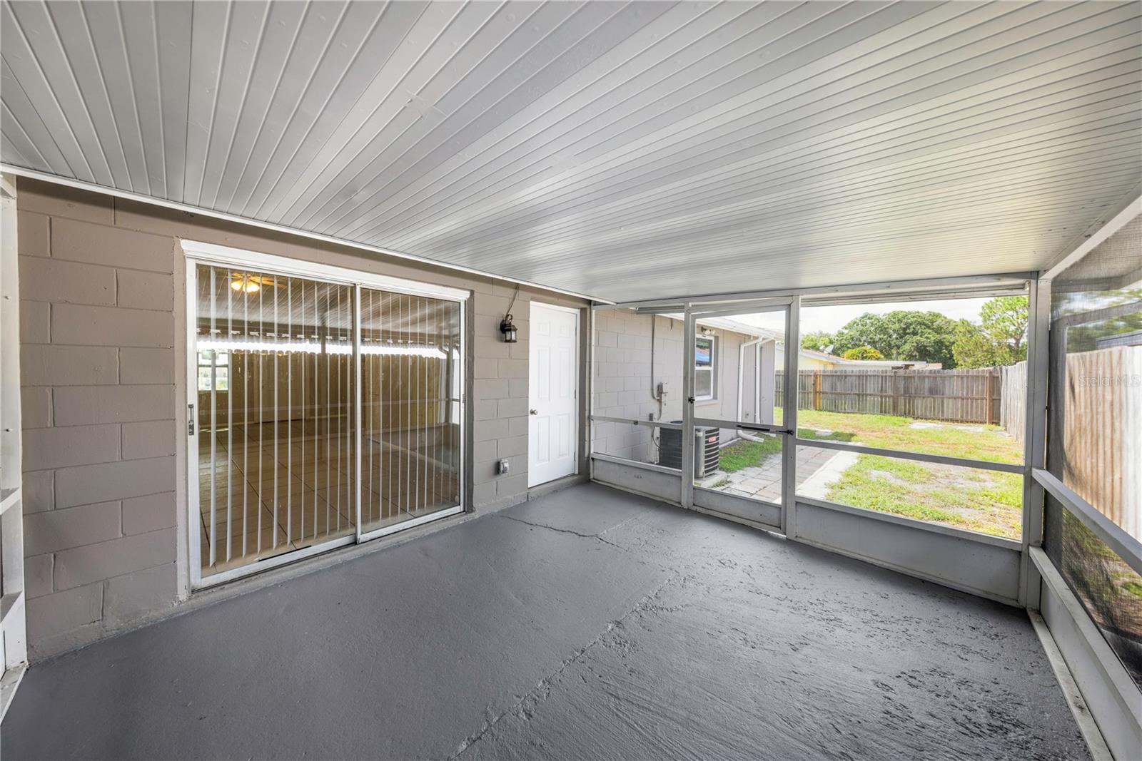 Rear Patio