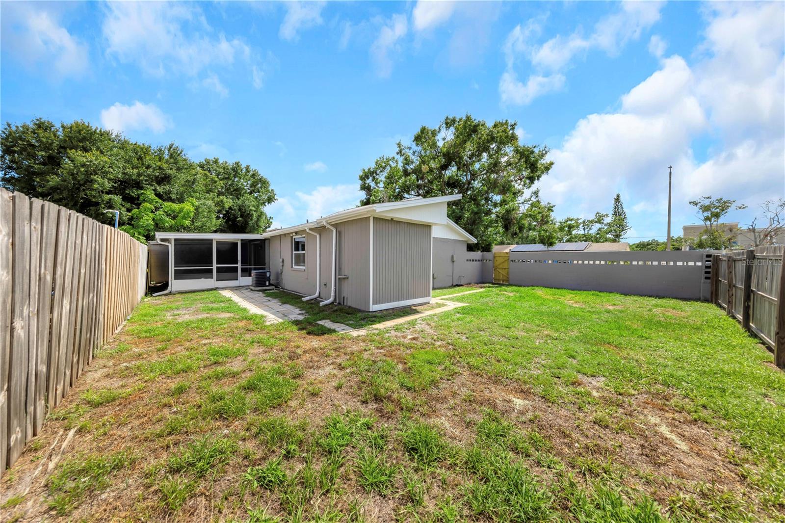 Rear Yard - Reverse View