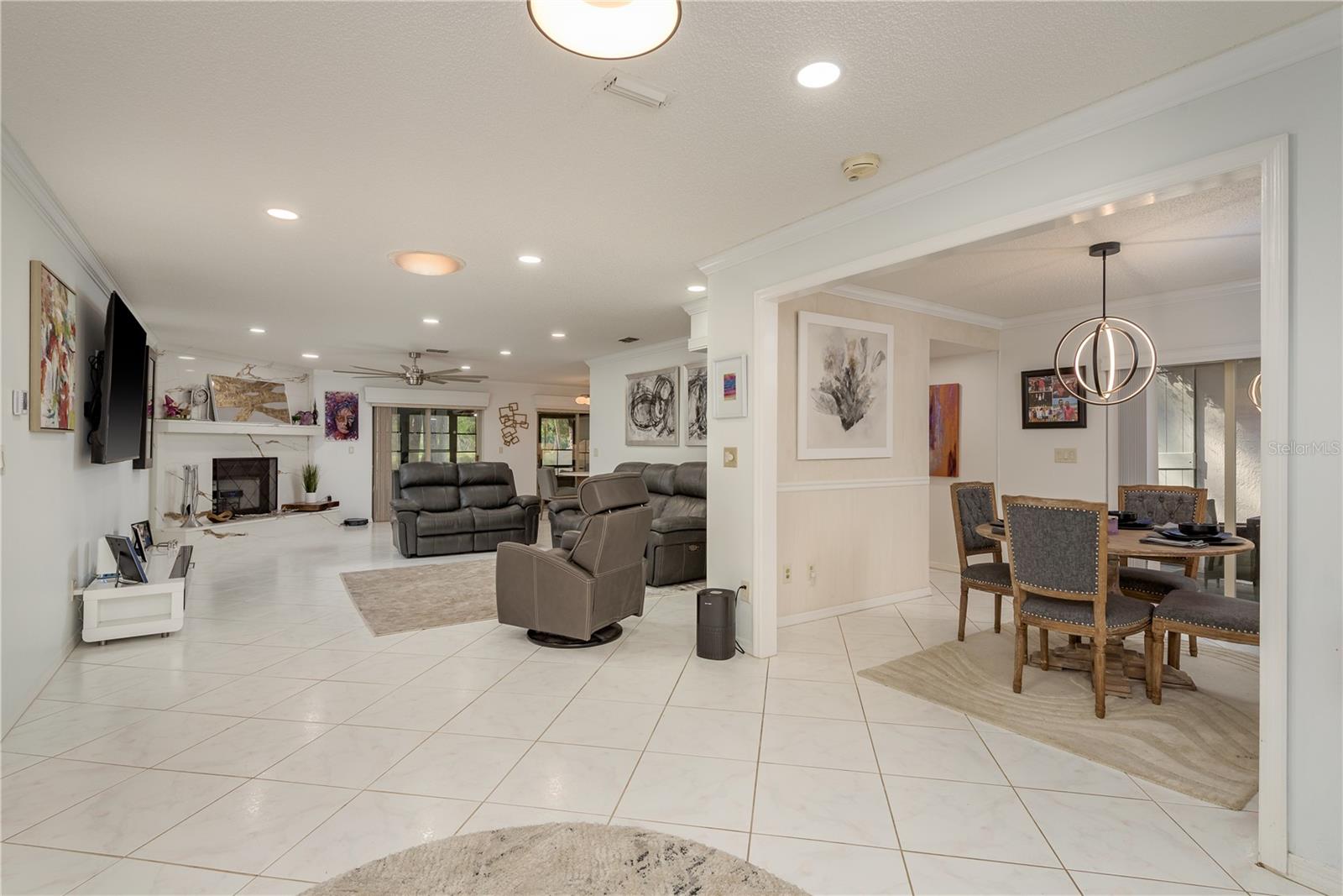 Living and Dining Rooms