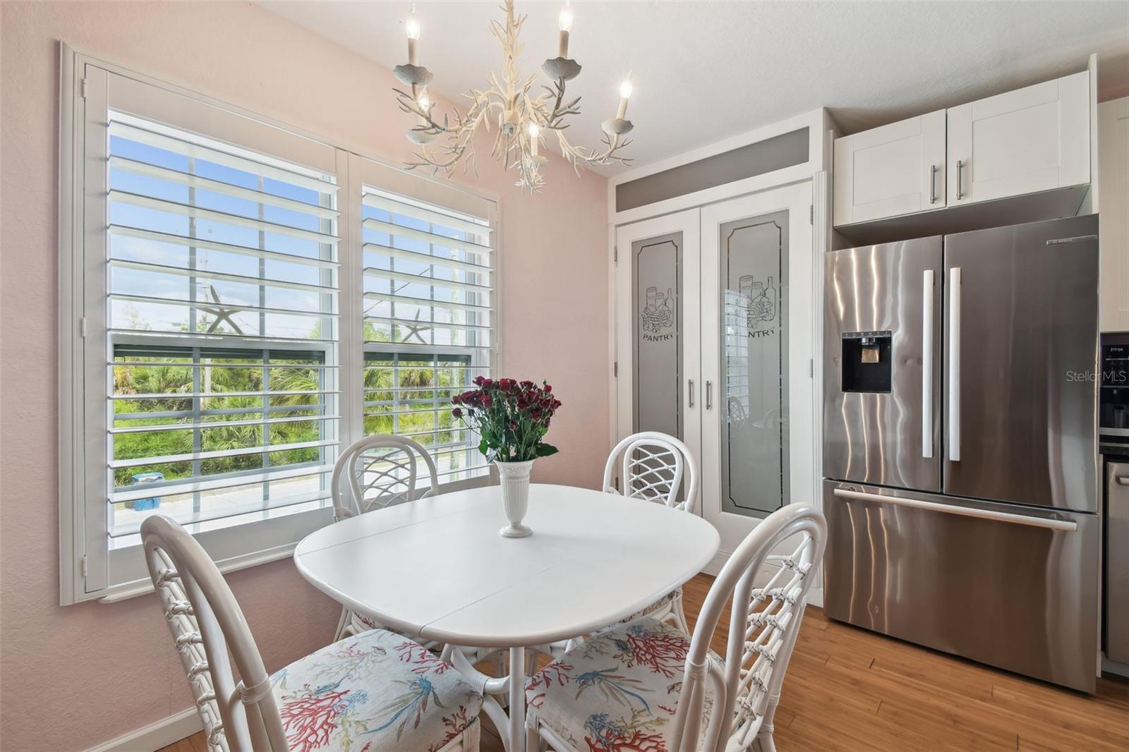 A large east facing window ensures you have sunshine with your morning coffee.