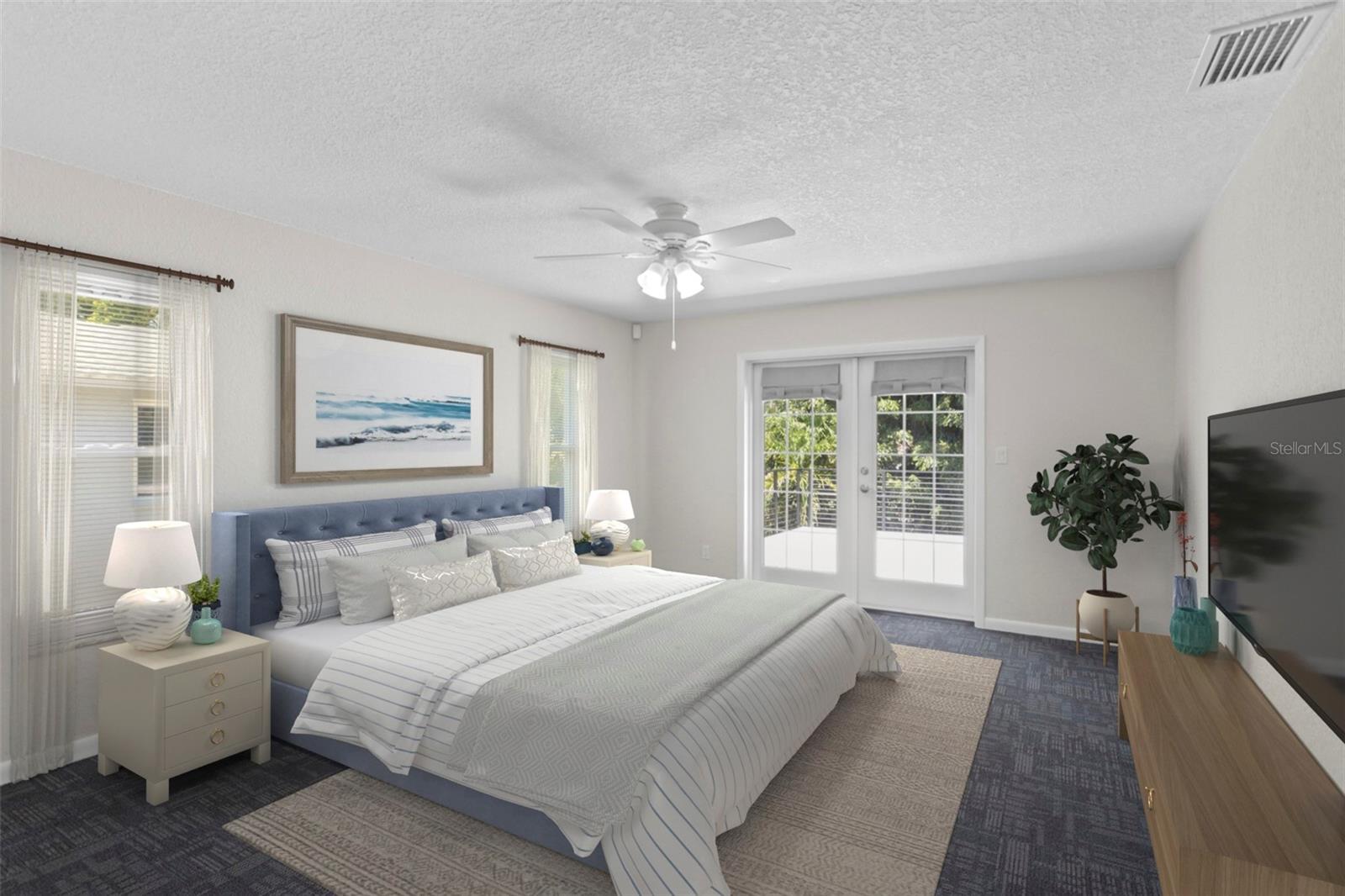 Owners Suite With Balcony