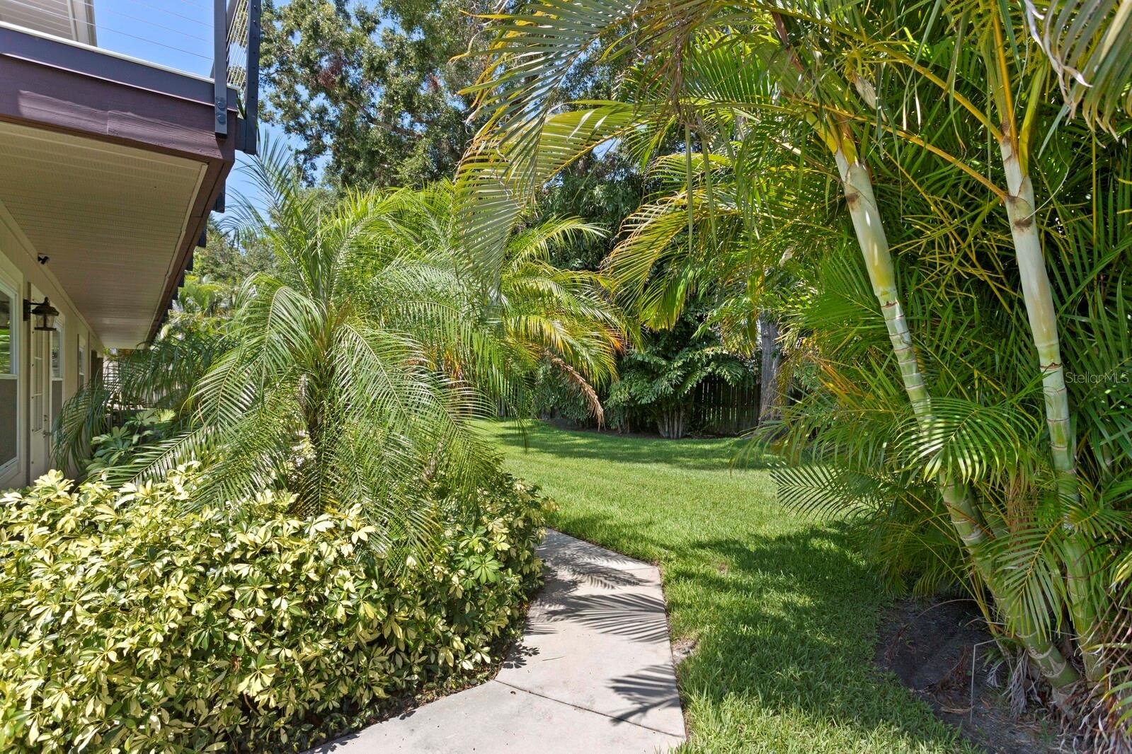 Side Yard to Back Yard