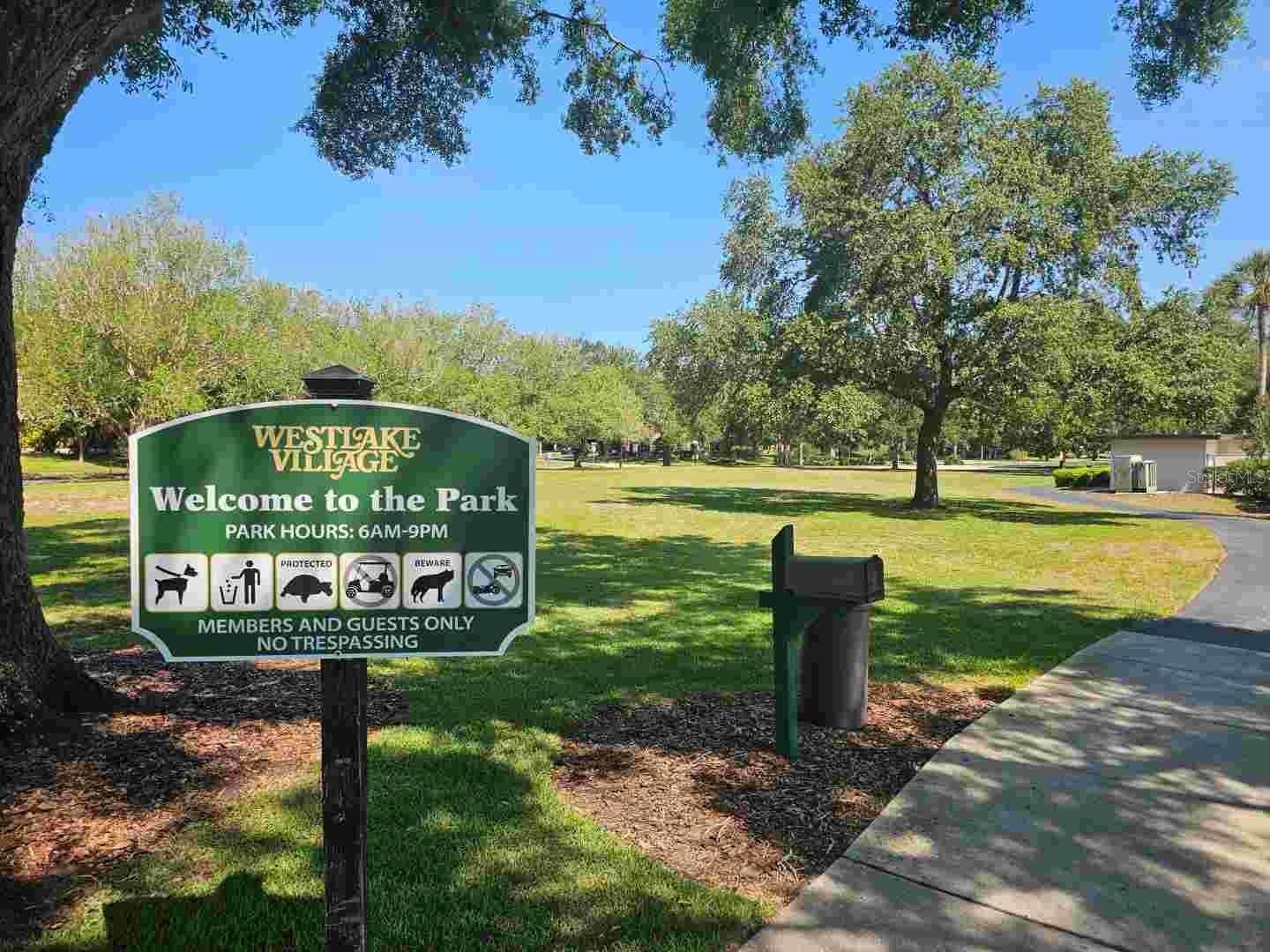 Private Community Park