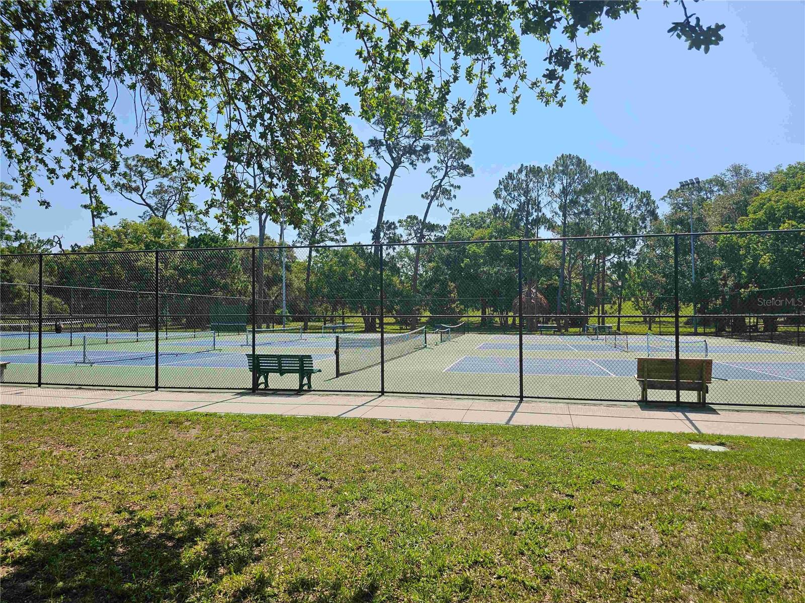 Tennis and Pickleball Courts