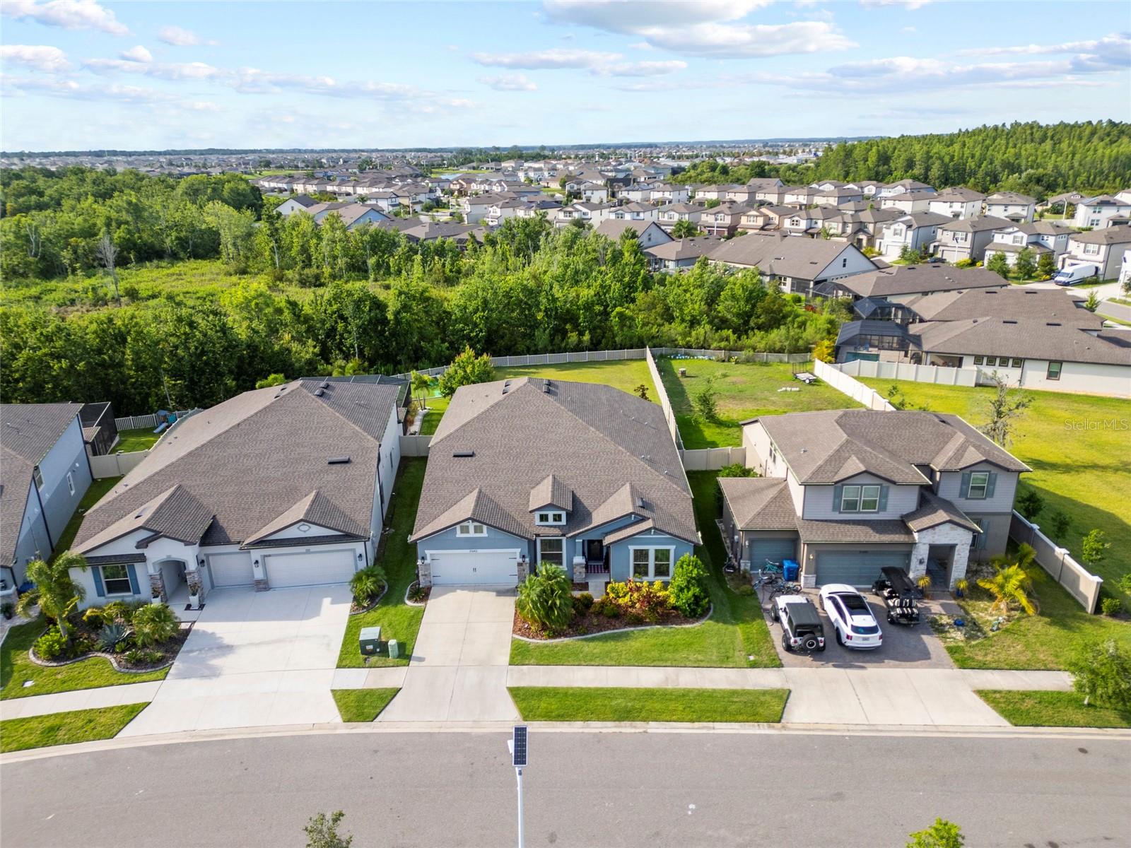 Ariel View Front