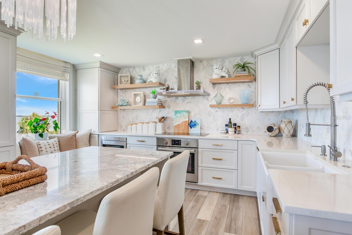 Gorgeous Finishes delight with so much light!