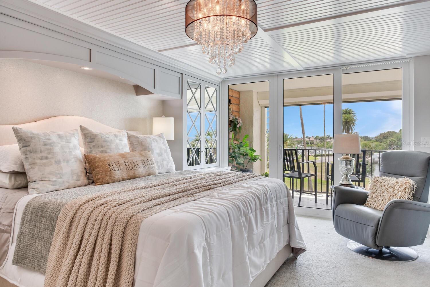 Paneled Ceiling, Custom Built Ins