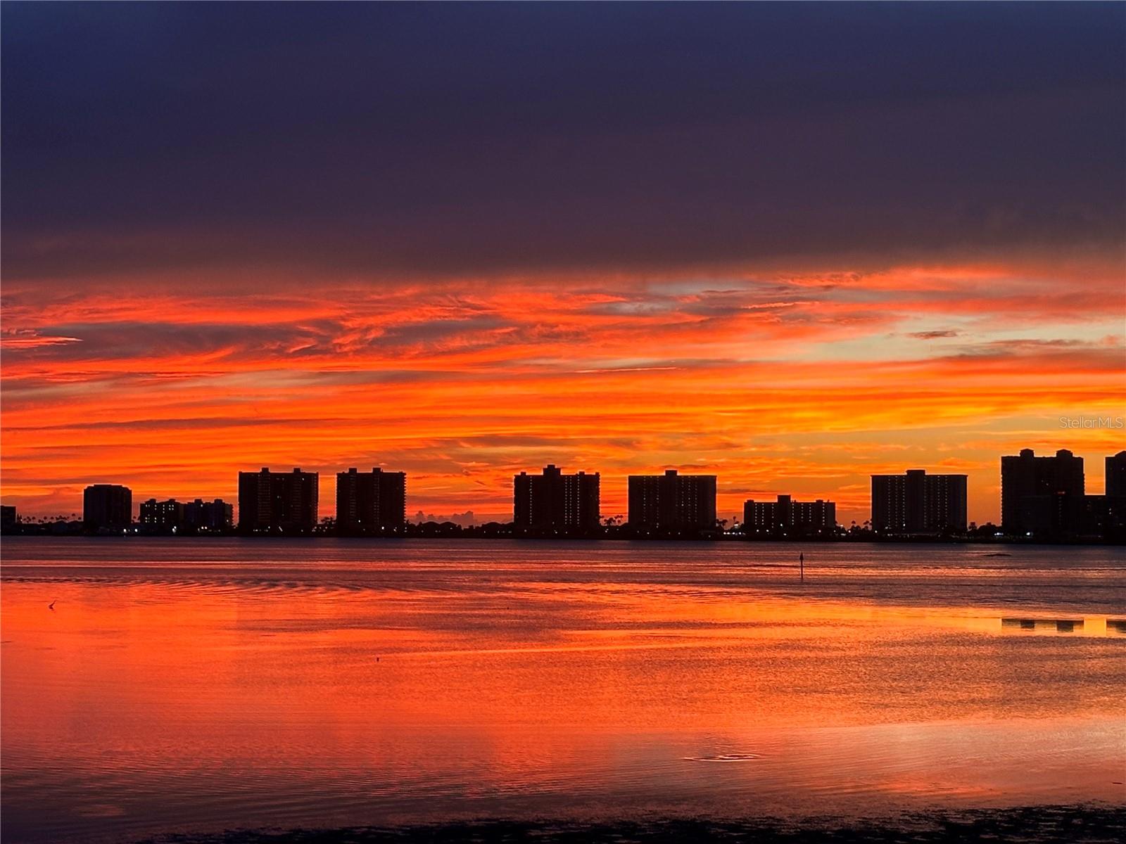 Your Sunset View West from Your Condo!