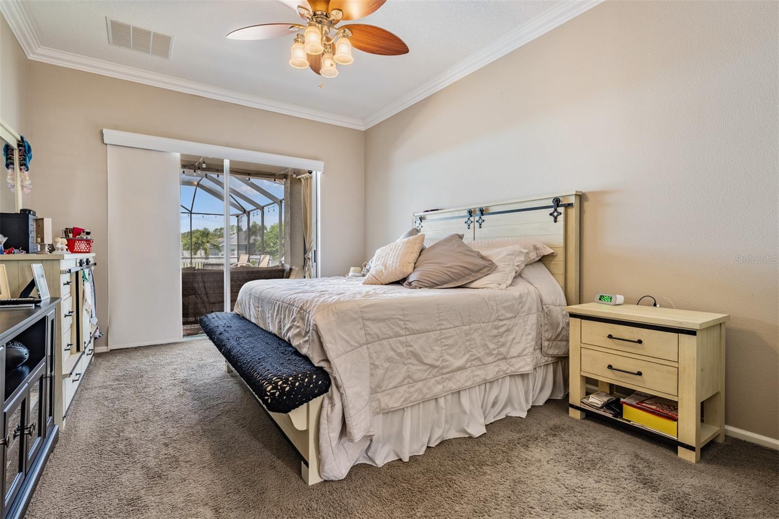 Primary Bedroom with access to Lanai