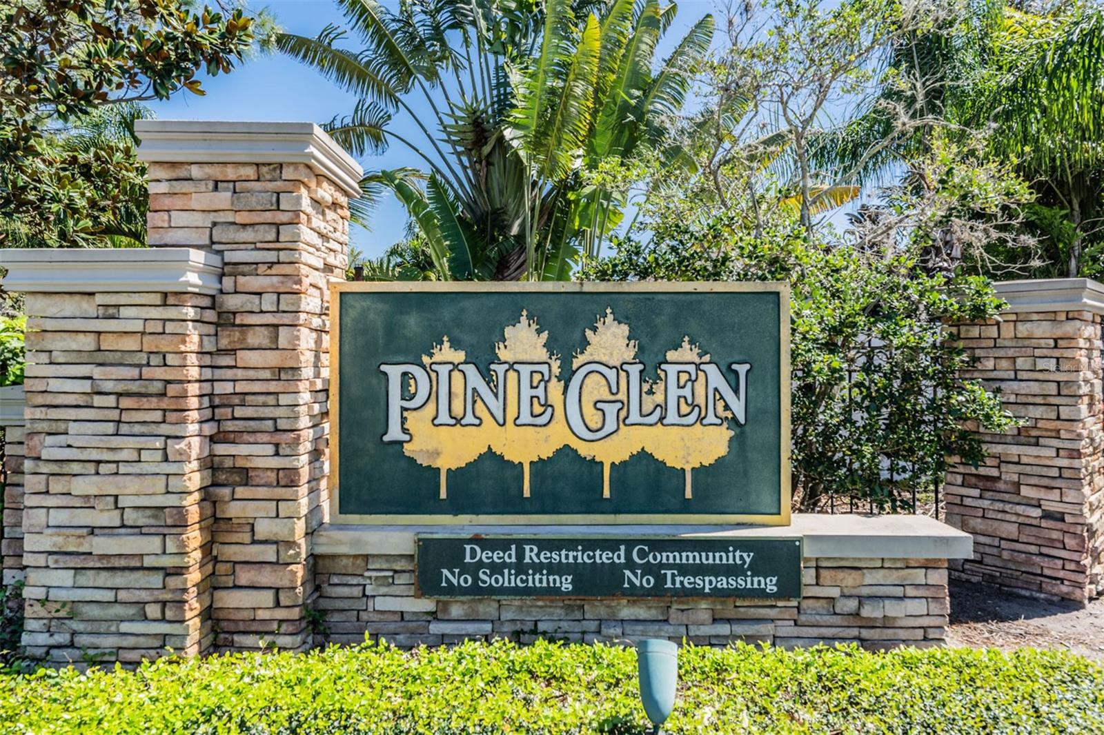 Pine Glen is a gated community