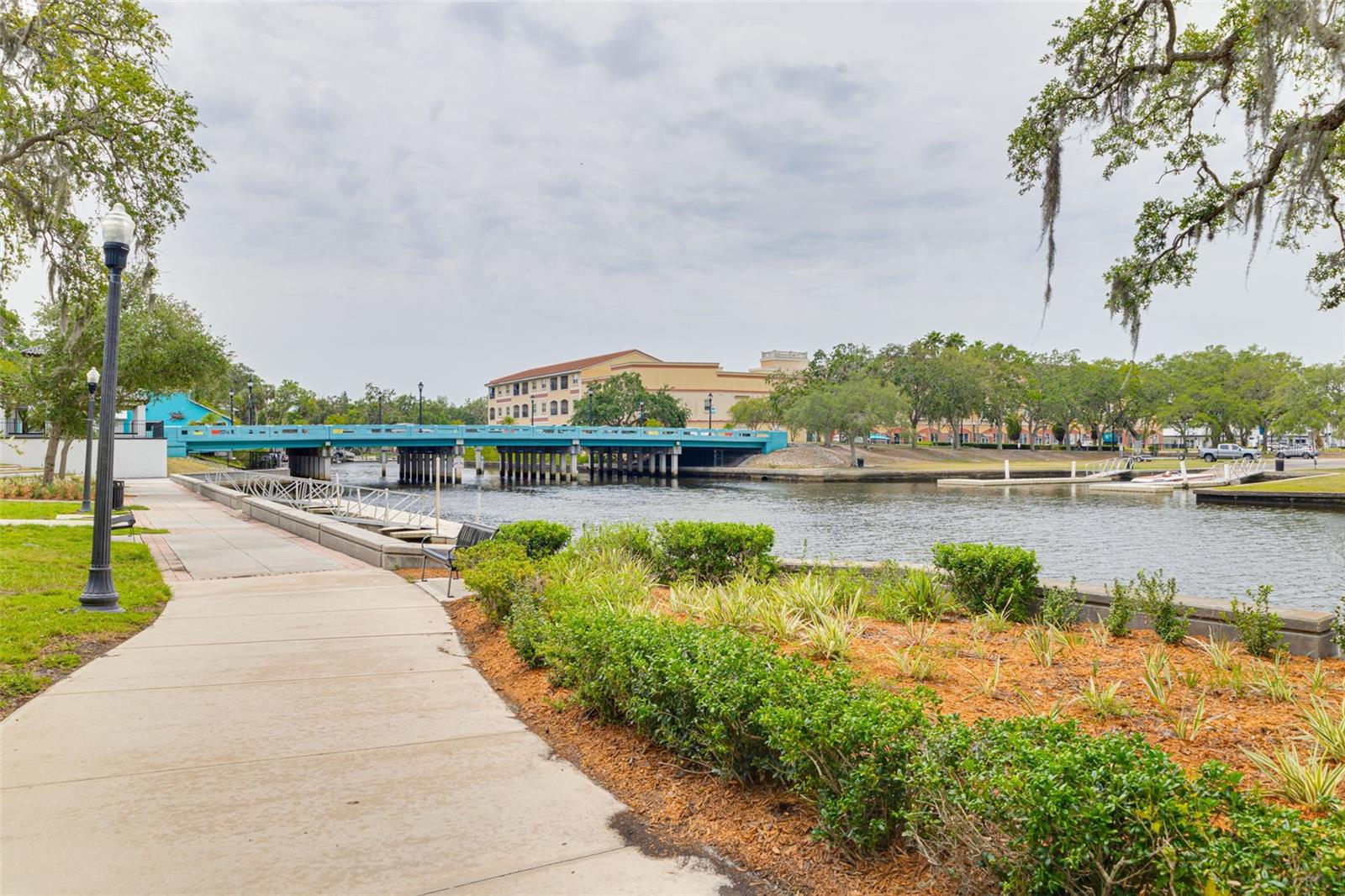 New Port Richey Bridge and boat ramps