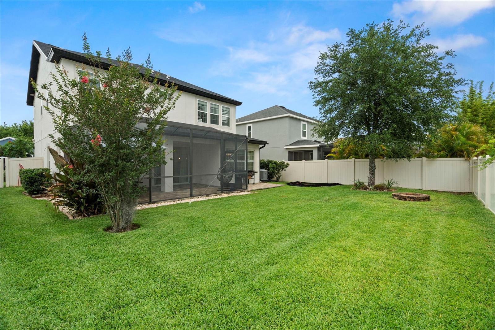 Fenced in Backyard