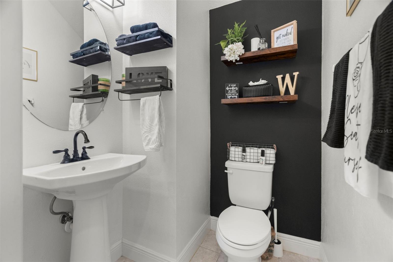 1st Floor Half Bathroom