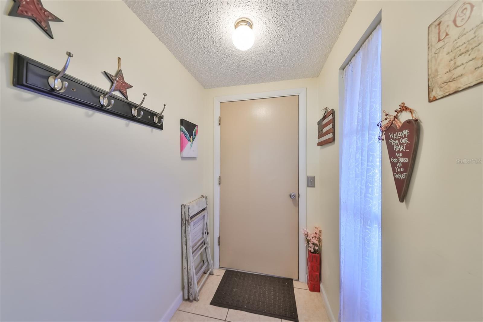 garage door entrance from kitchen