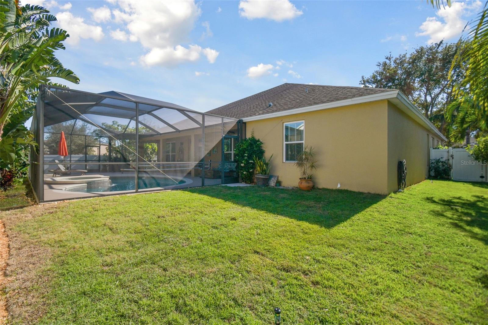 Fenced Backyard