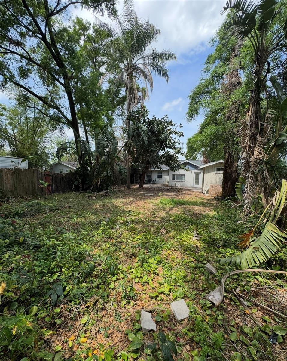Fenced Yard