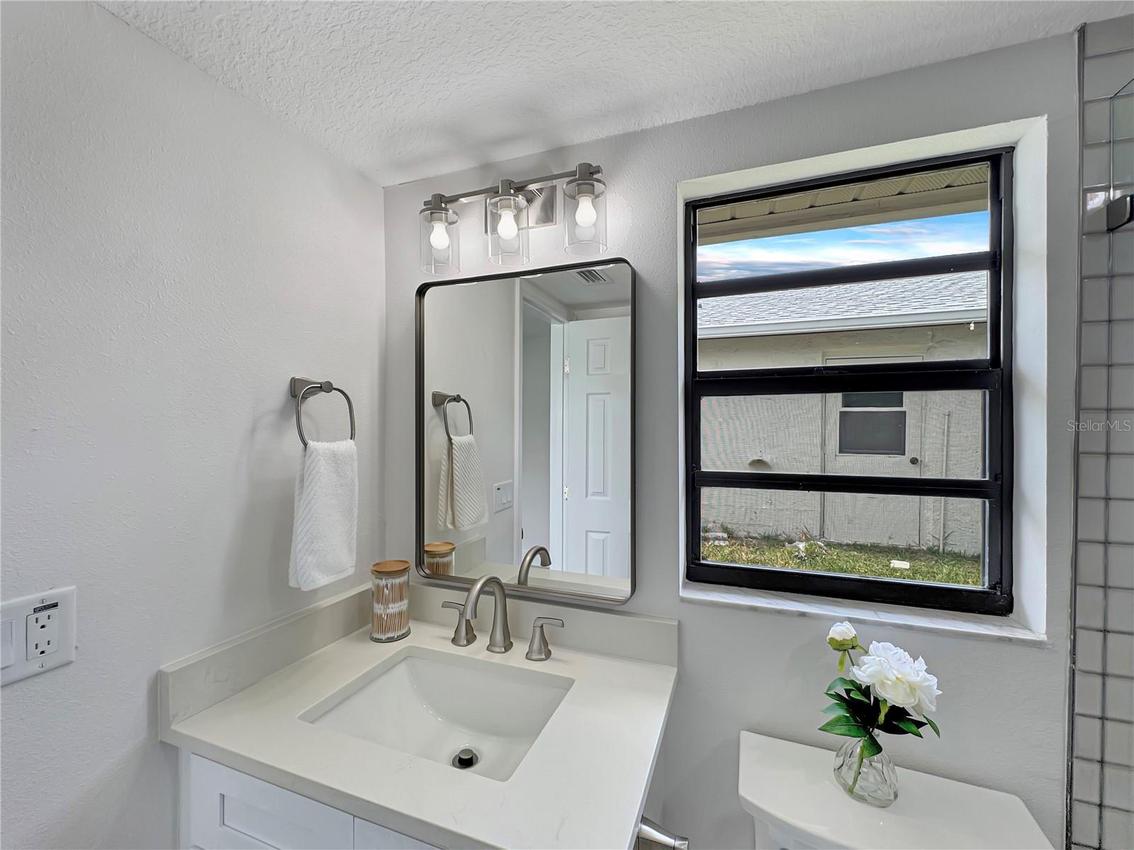 Primary Bathroom – Vanity & Window