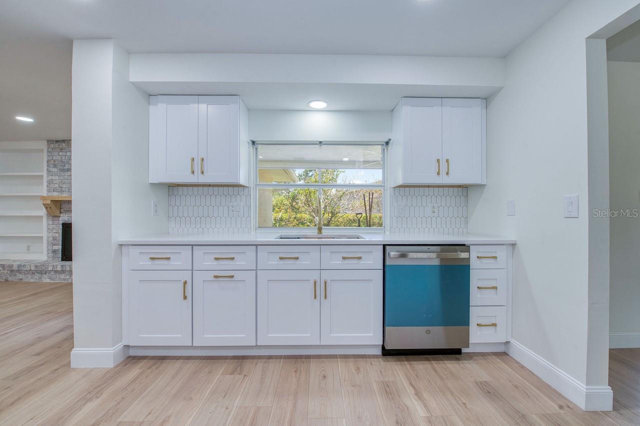 Brand New Cabinets, Counter Tops, and Sink