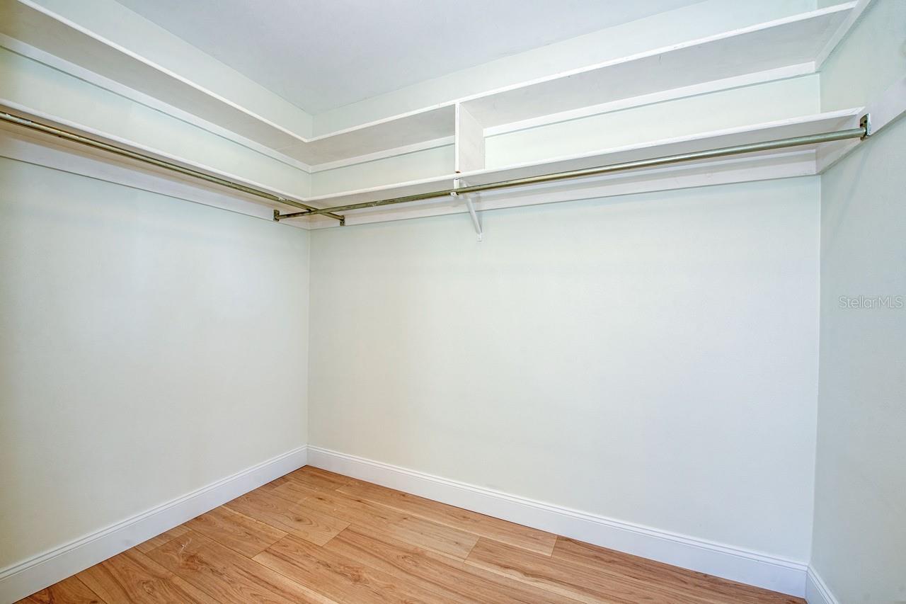 Primary Bedroom - Walk-in Closet