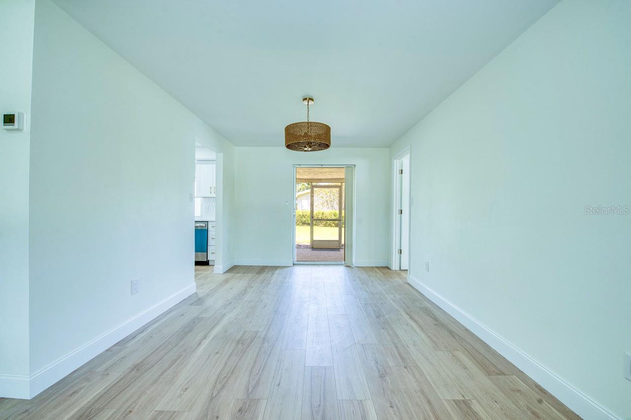 Dining Room - View From Living Room