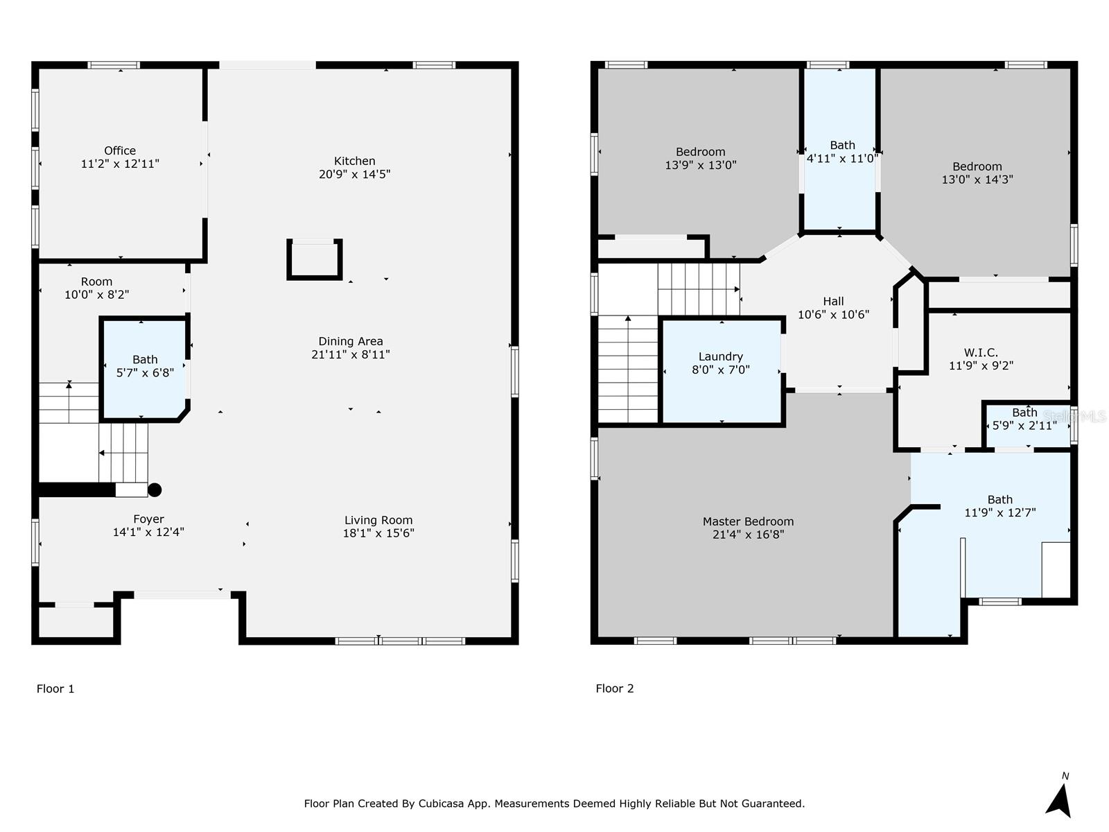 First and Second Floors