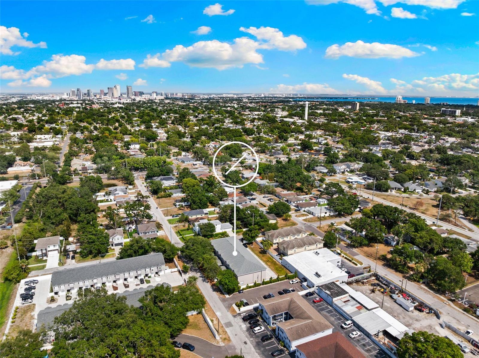 View of Downtown, University of Tampa and Hyde Park