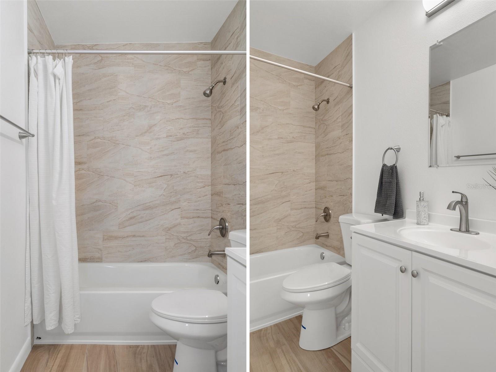 Primary Bathroom #2 with tub/shower