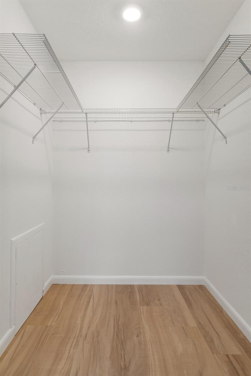 Primary Bedroom #2 walk-in closet