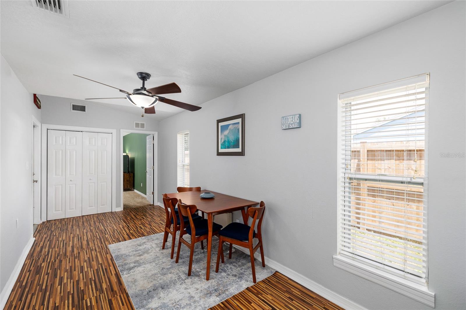 Large dining or family room
