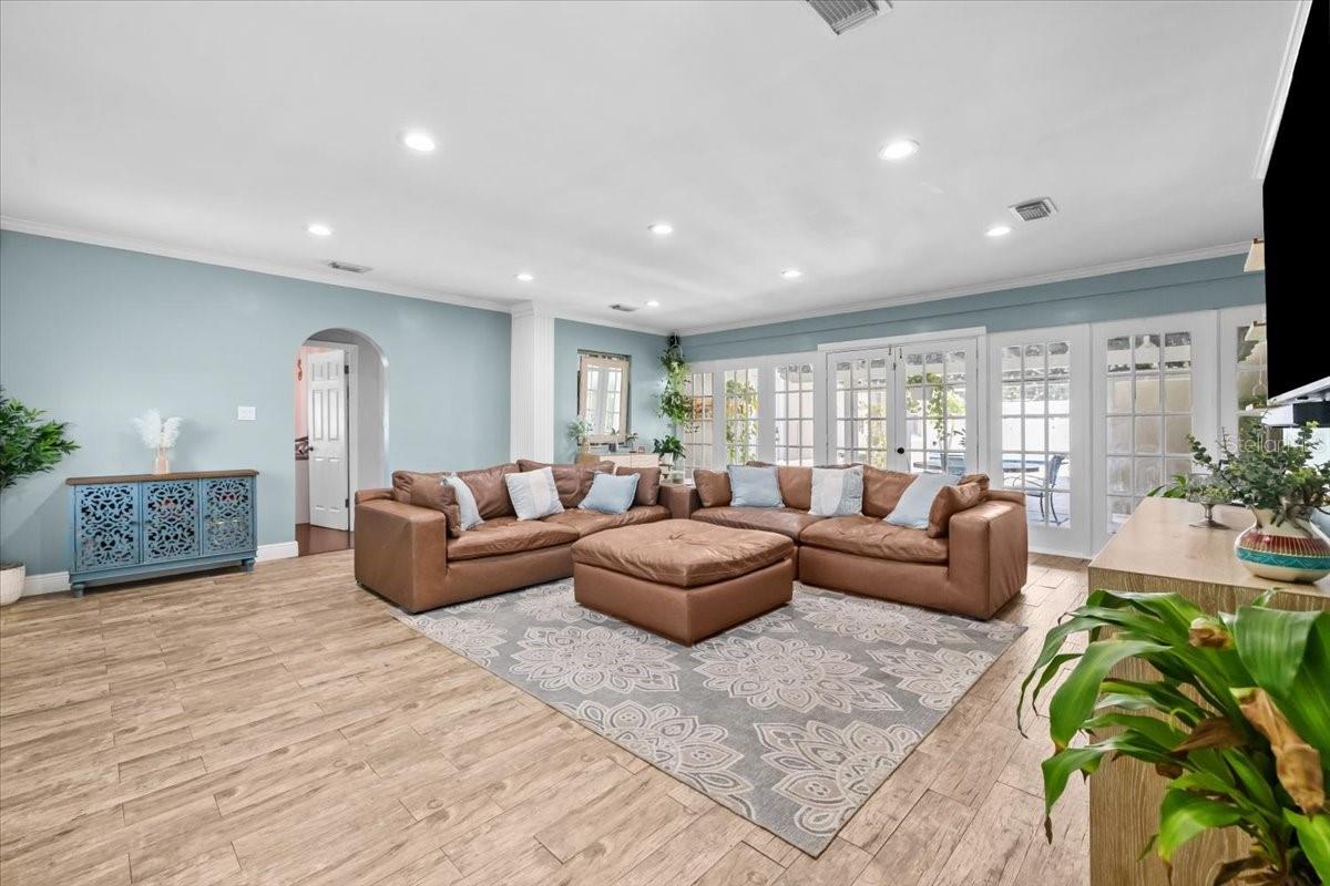 Large living room