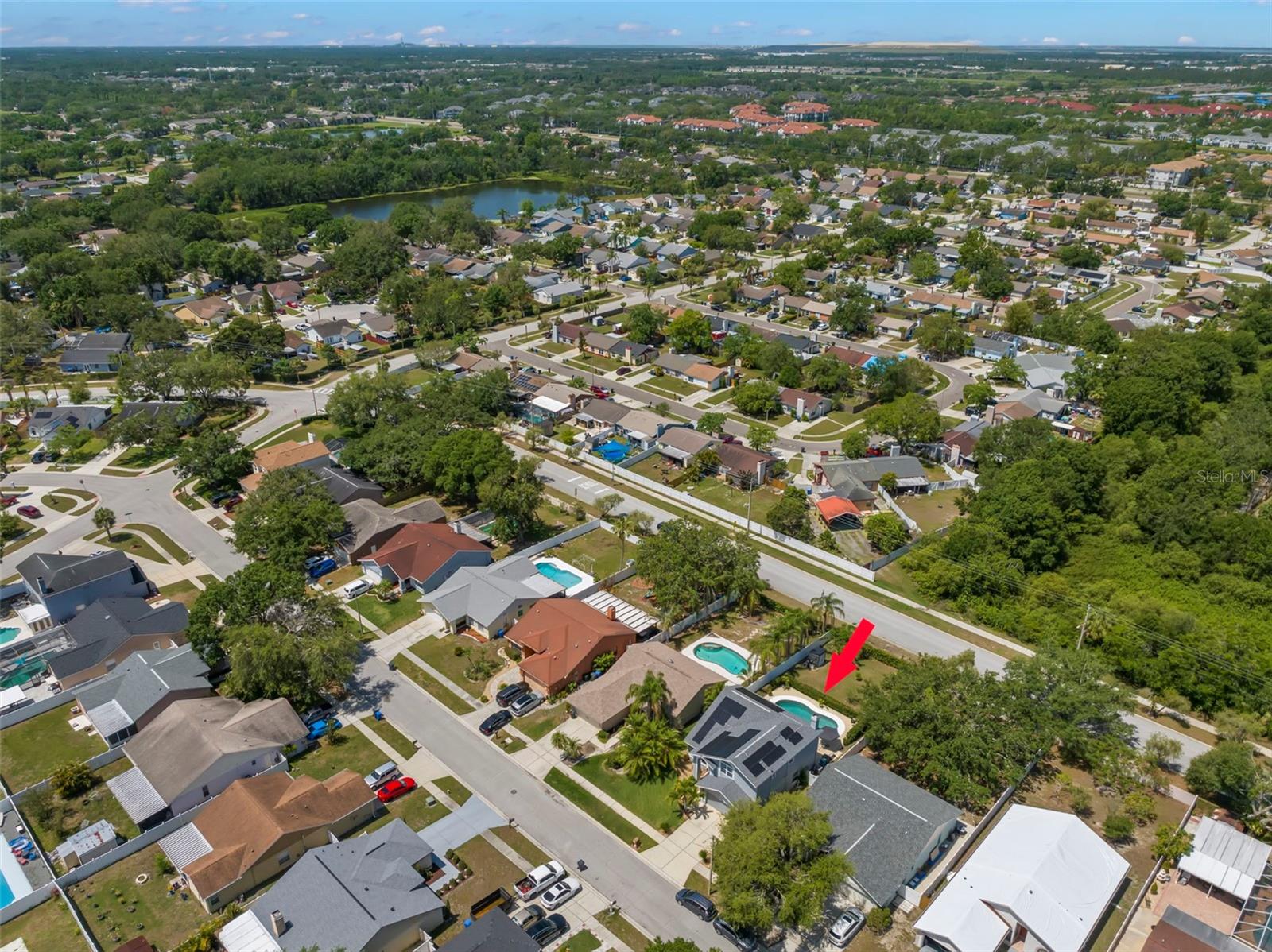 Aerial of Property