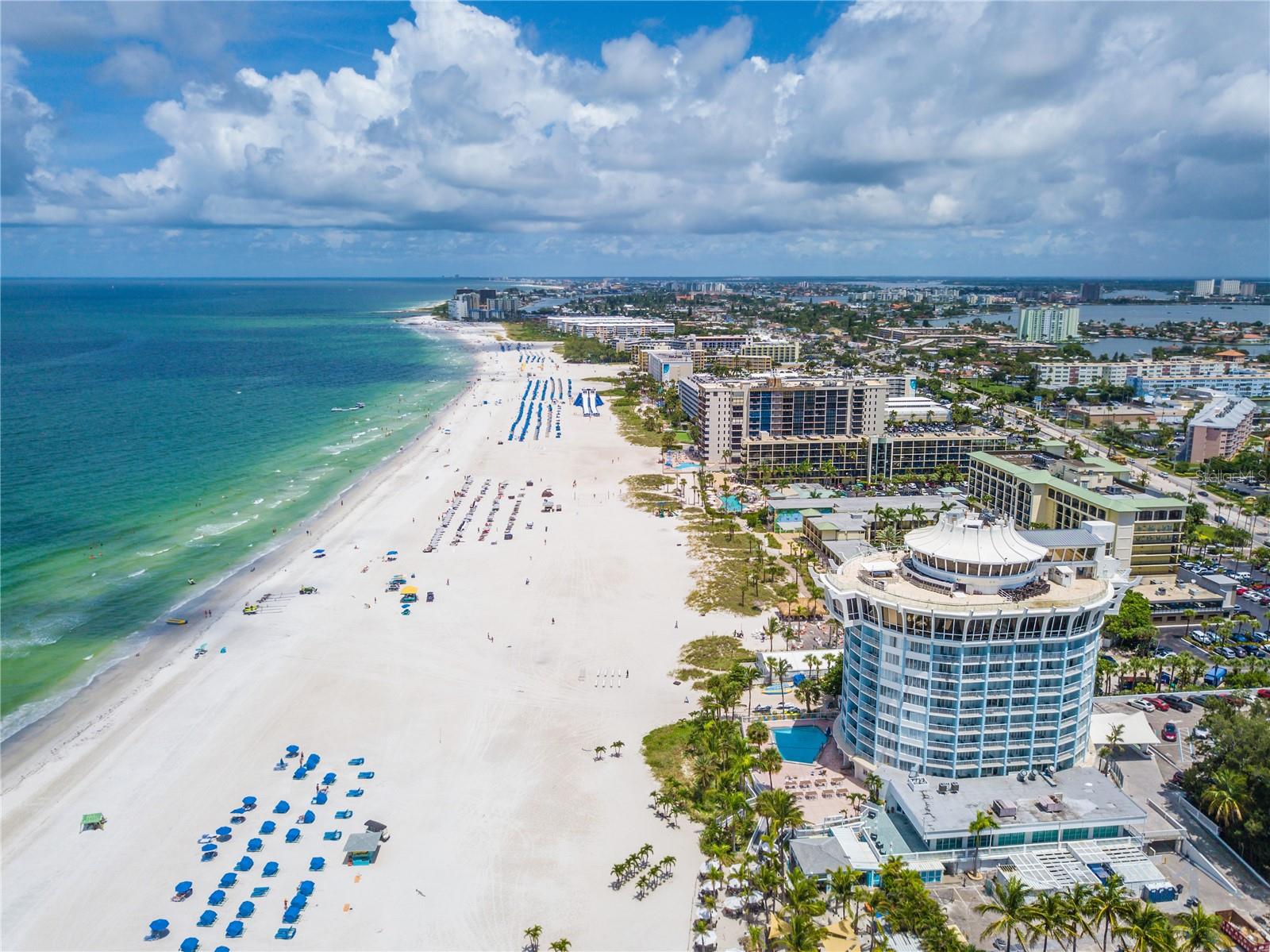 St Pete Beach 5 minutes away