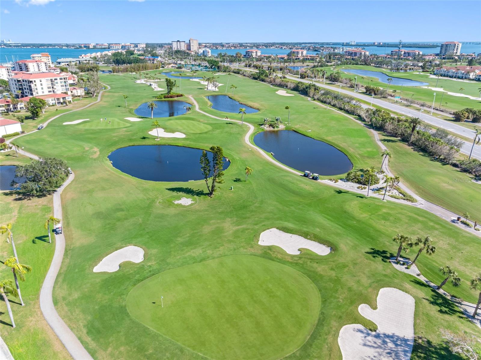 Beautiful 18 hole golf course.
