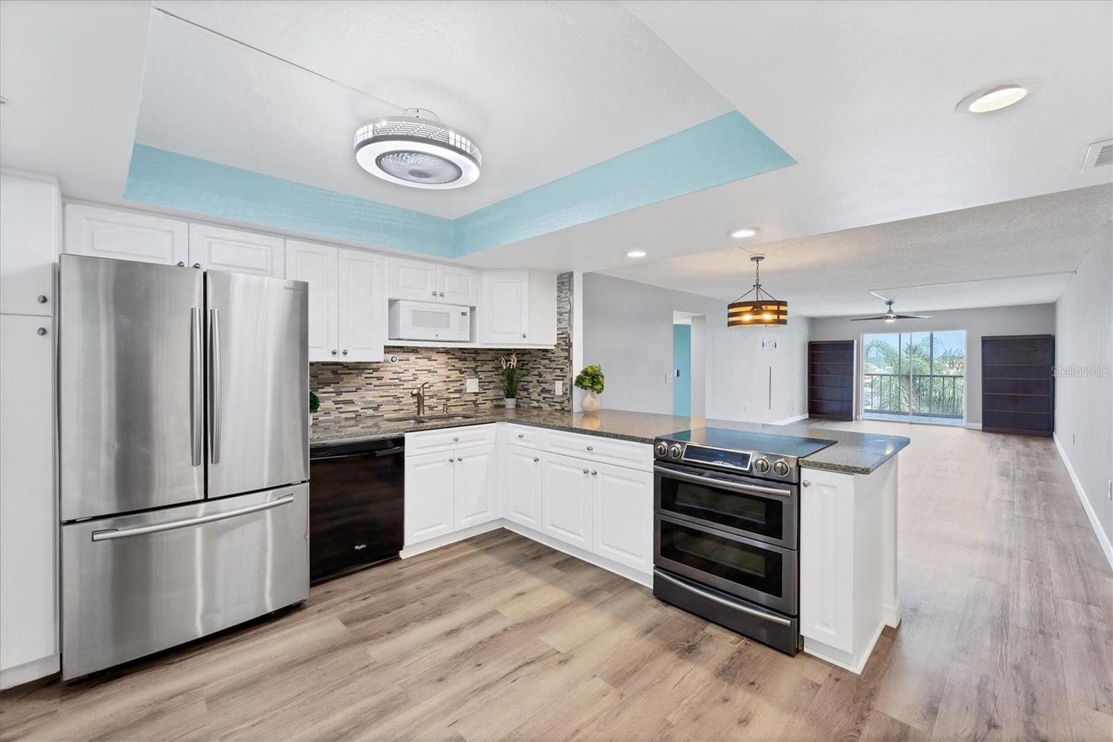 spacious kitchen