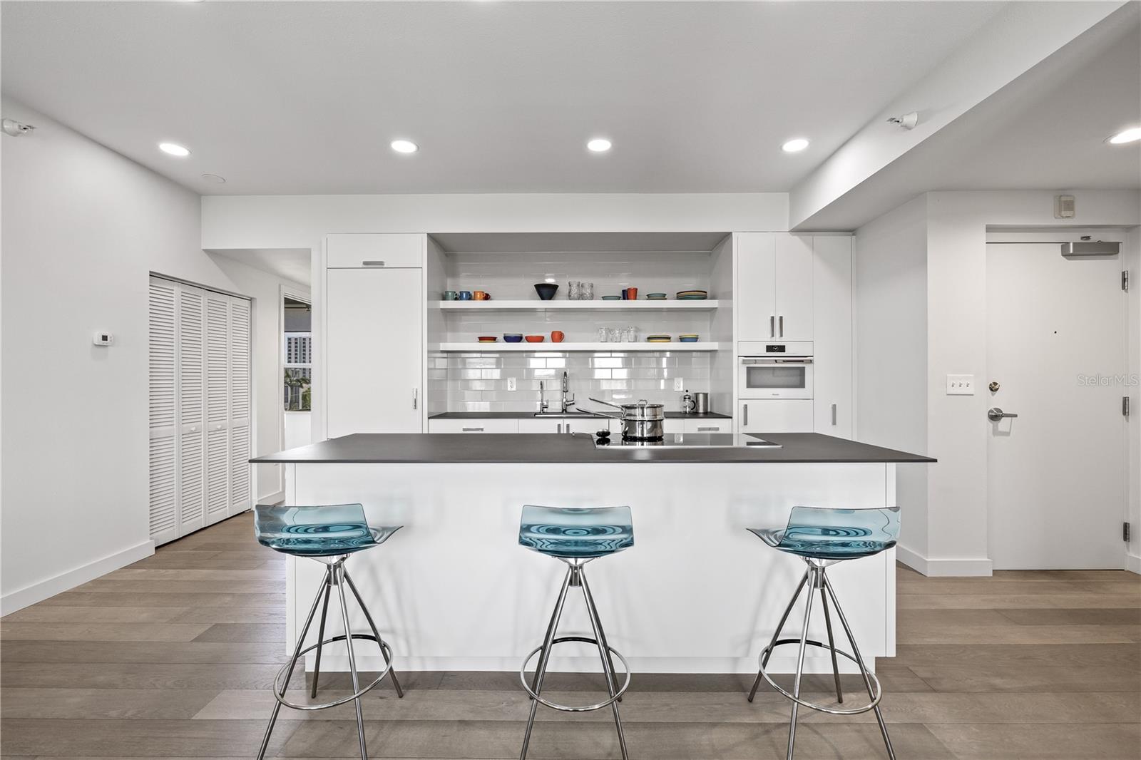 Perfect layout for socializing and cooking for friends and family.