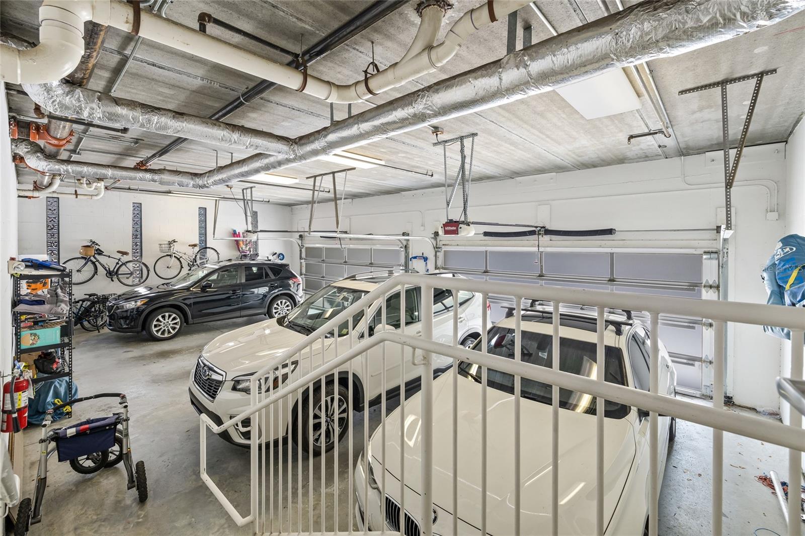 One car parking space within the community garage.