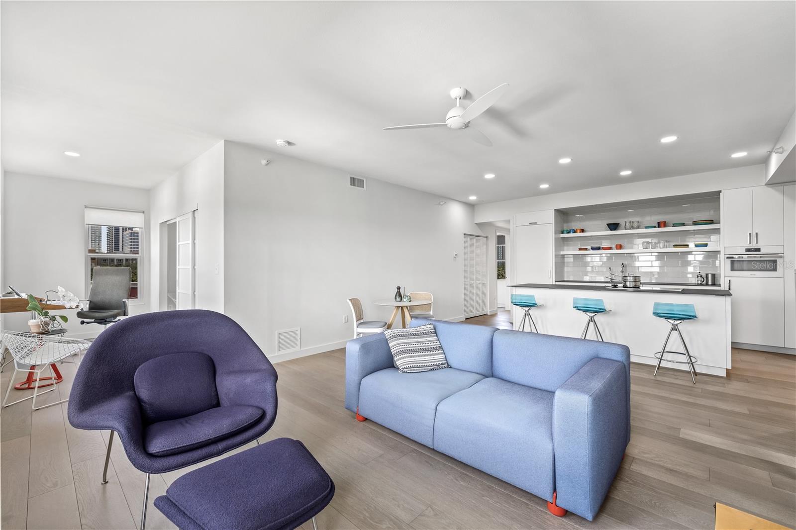 Tucked by the primary bedroom, you will find an ideal office space.