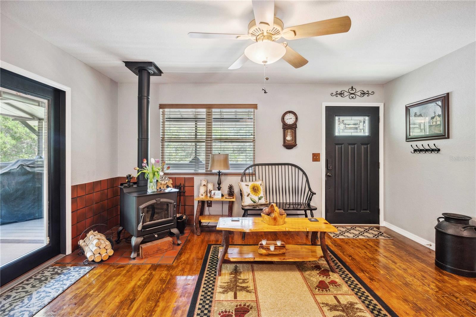Family Room wood floor