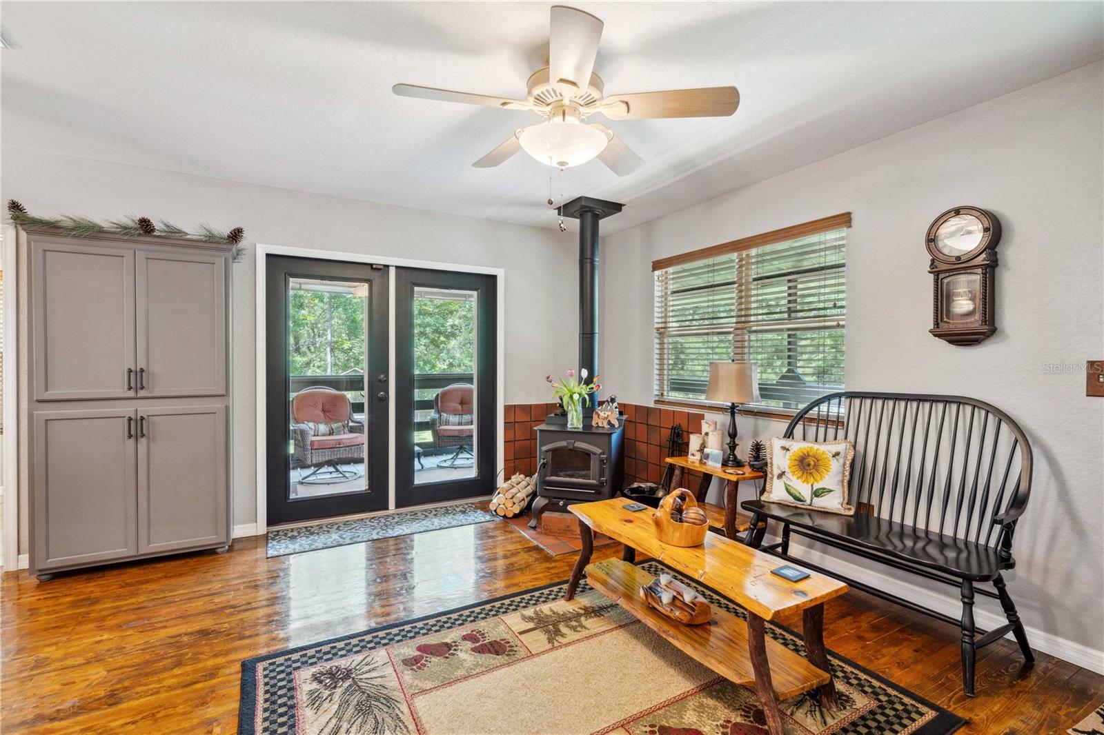 Family Room wood flooring