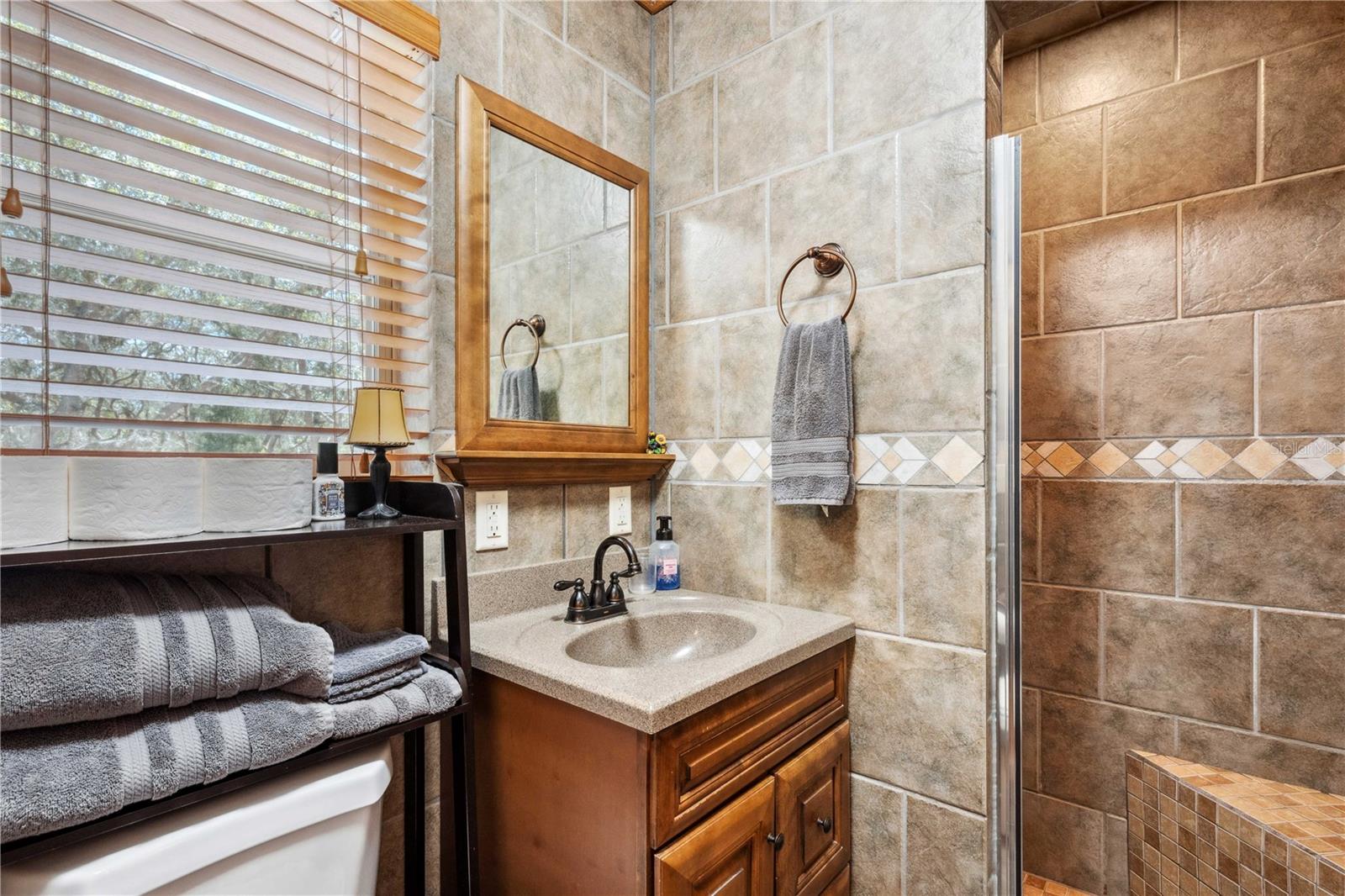 Primary Bathroom with shower