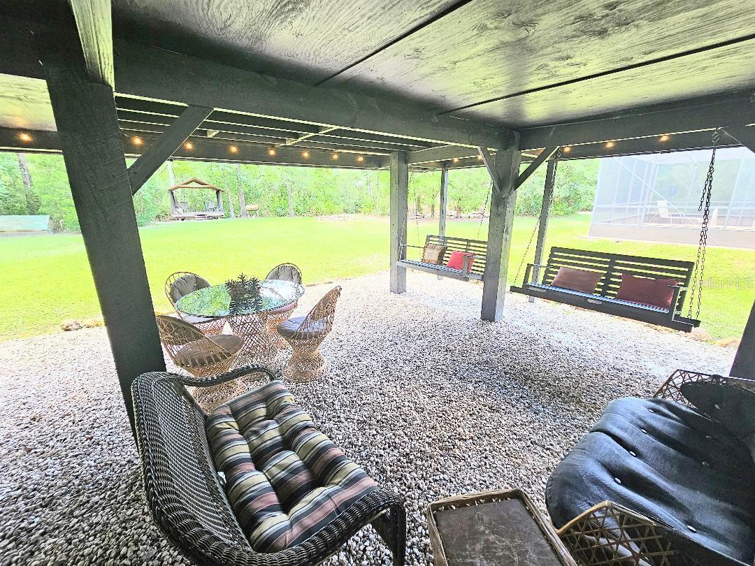 under house sitting area