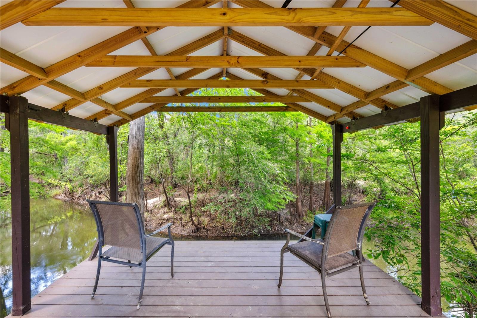 covered dock