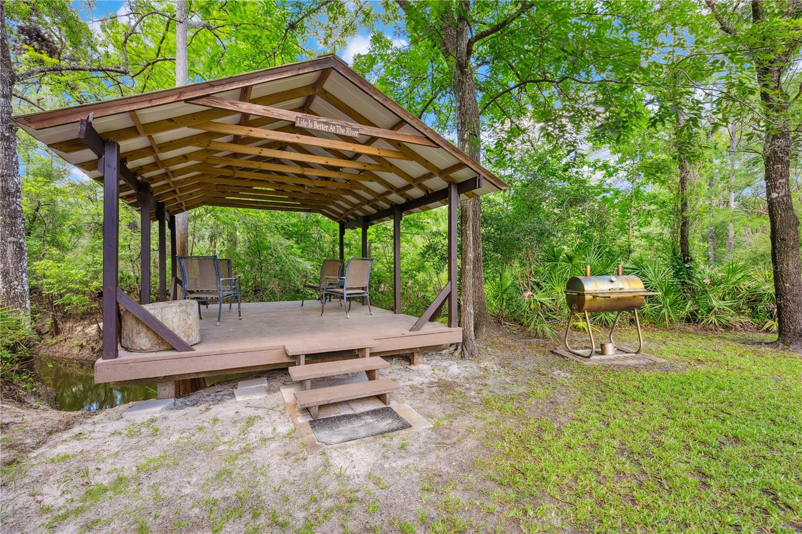 covered dock