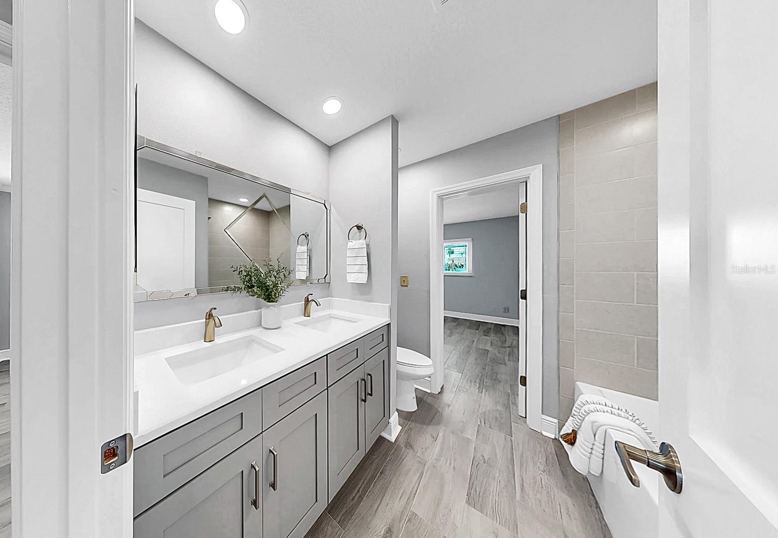 Jack and Jill Bathroom - sort of