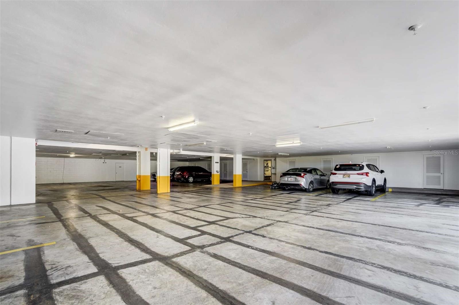 Assigned parking in garage
