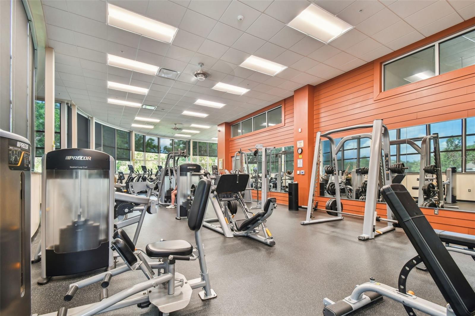 Cancel your gym membership because you can walk to this one instead, only steps from your home!