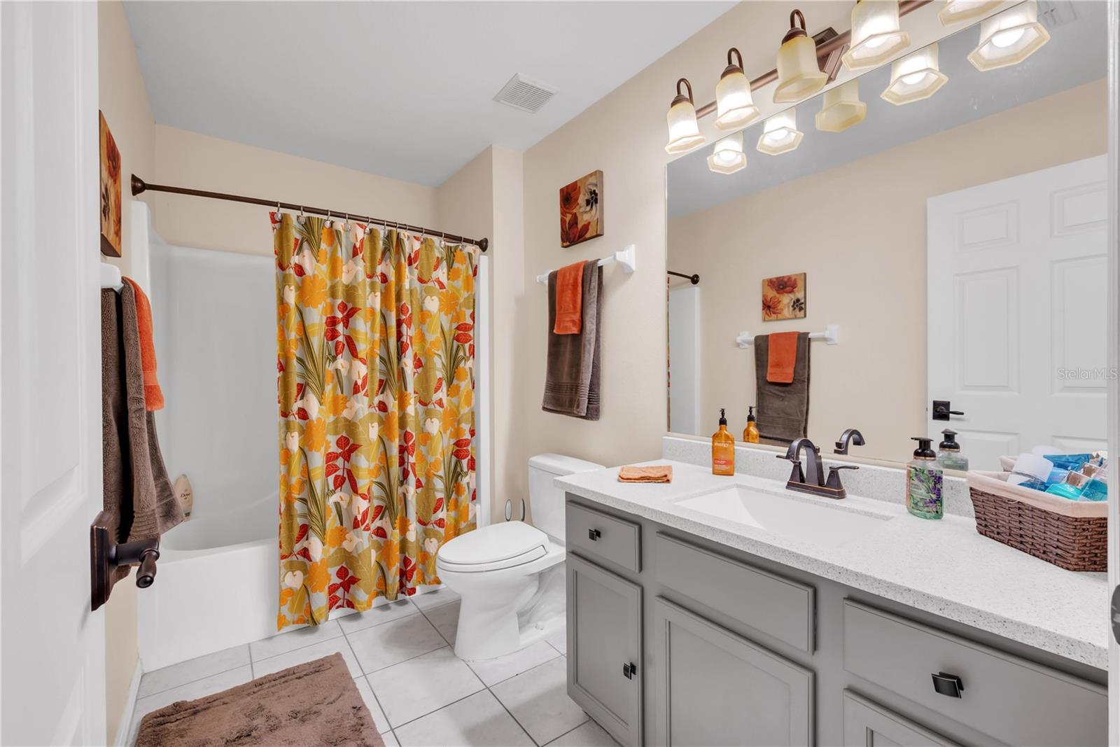 Upstairs bath room