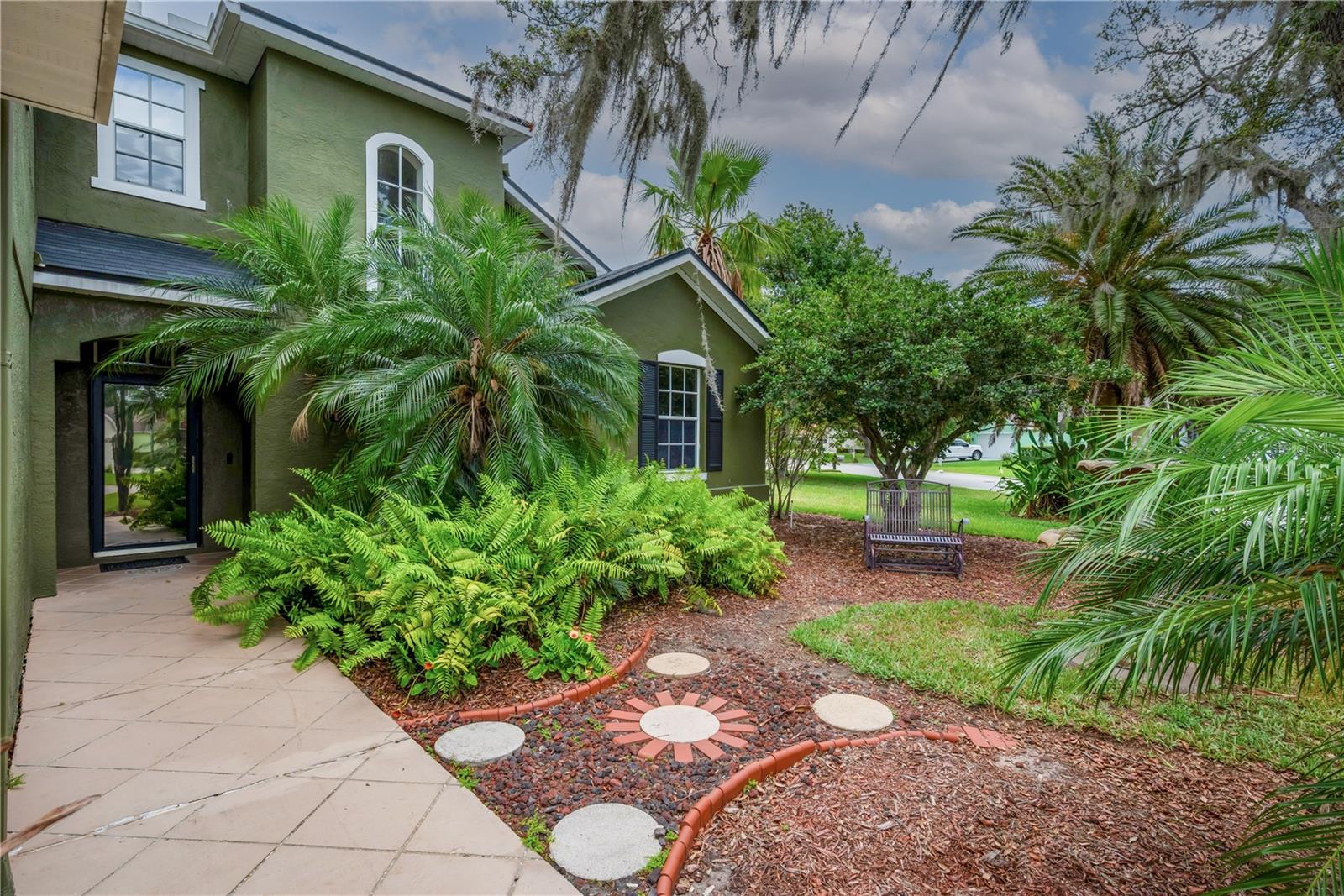 Front entrance to your beautiful home.