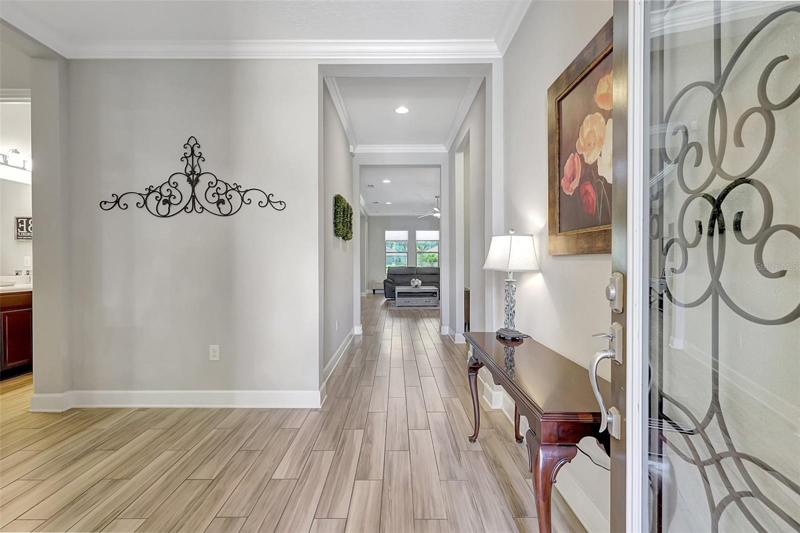 Grand Entryway into Home