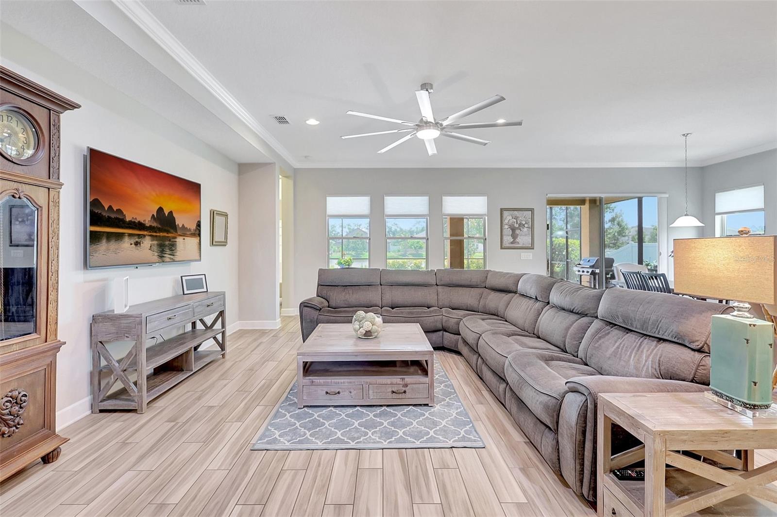 Windows abundant for natural light and pretty views